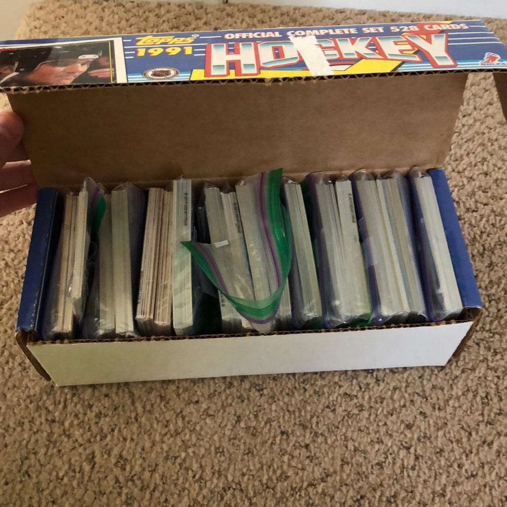 Hockey card box!
